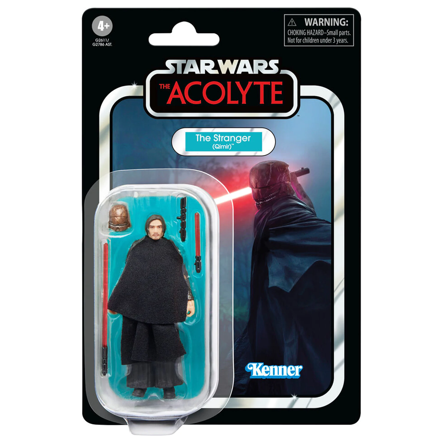 Star Wars The Acolyte The Stranger Qimir figura 9,5cm termékfotó