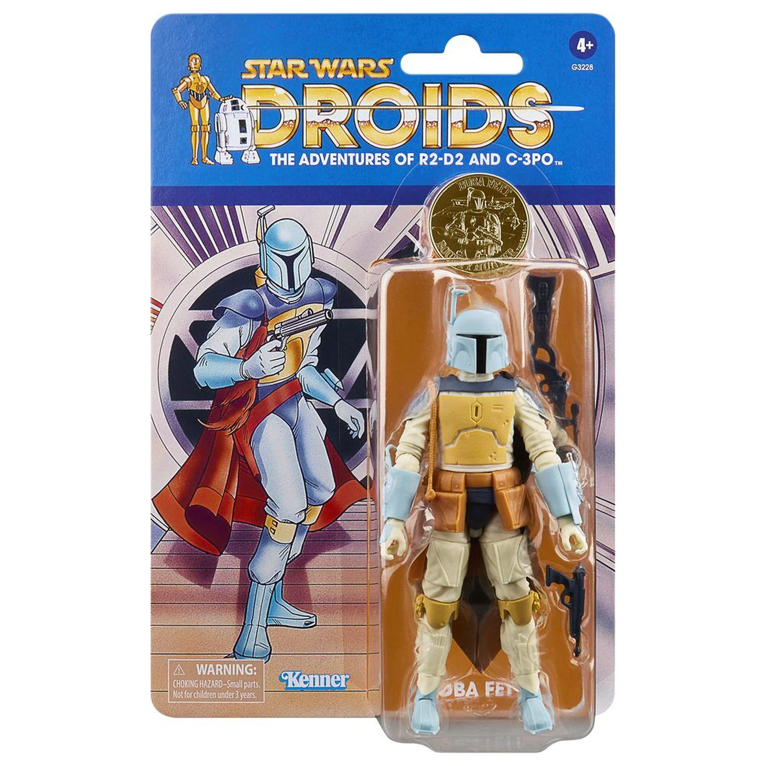 Star Wars The Adventures Of R2-D2 And C-3PO Boba Fett figura 15cm termékfotó