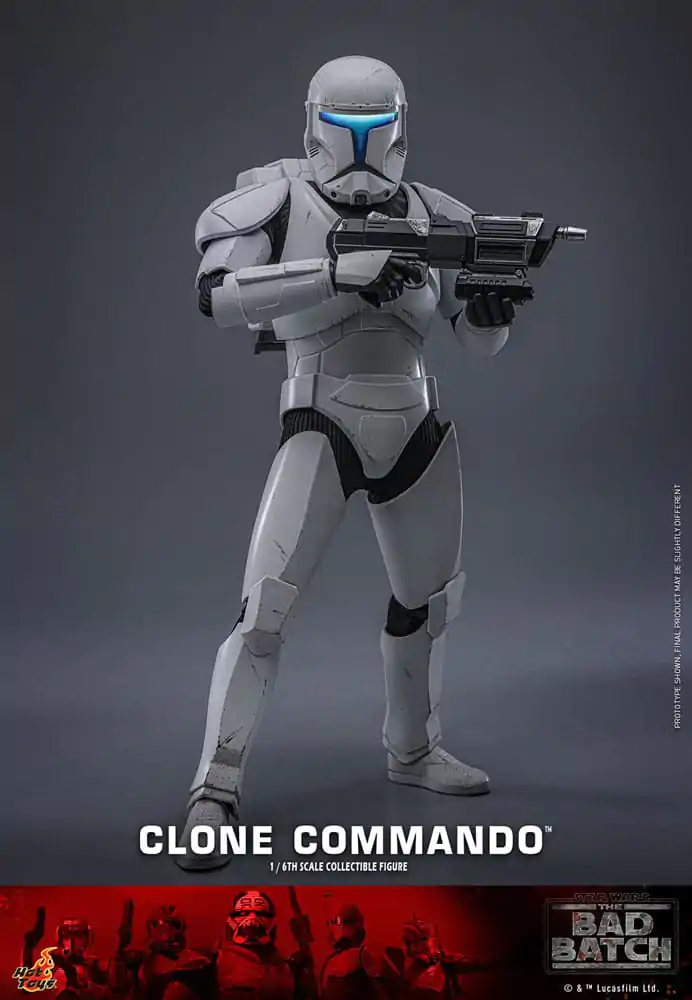 Star Wars: The Bad Batch 1/6 Clone Commando akciófigura 30 cm termékfotó