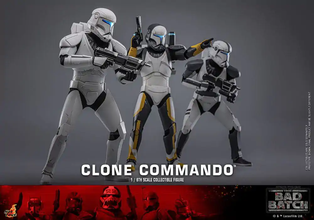 Star Wars: The Bad Batch 1/6 Clone Commando akciófigura 30 cm termékfotó