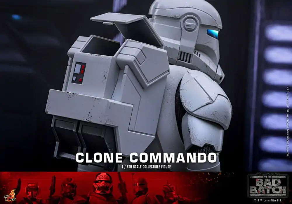 Star Wars: The Bad Batch 1/6 Clone Commando akciófigura 30 cm termékfotó