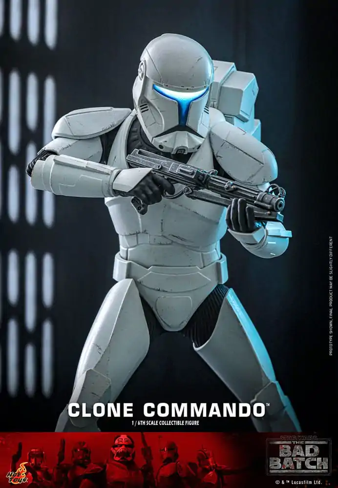 Star Wars: The Bad Batch 1/6 Clone Commando akciófigura 30 cm termékfotó