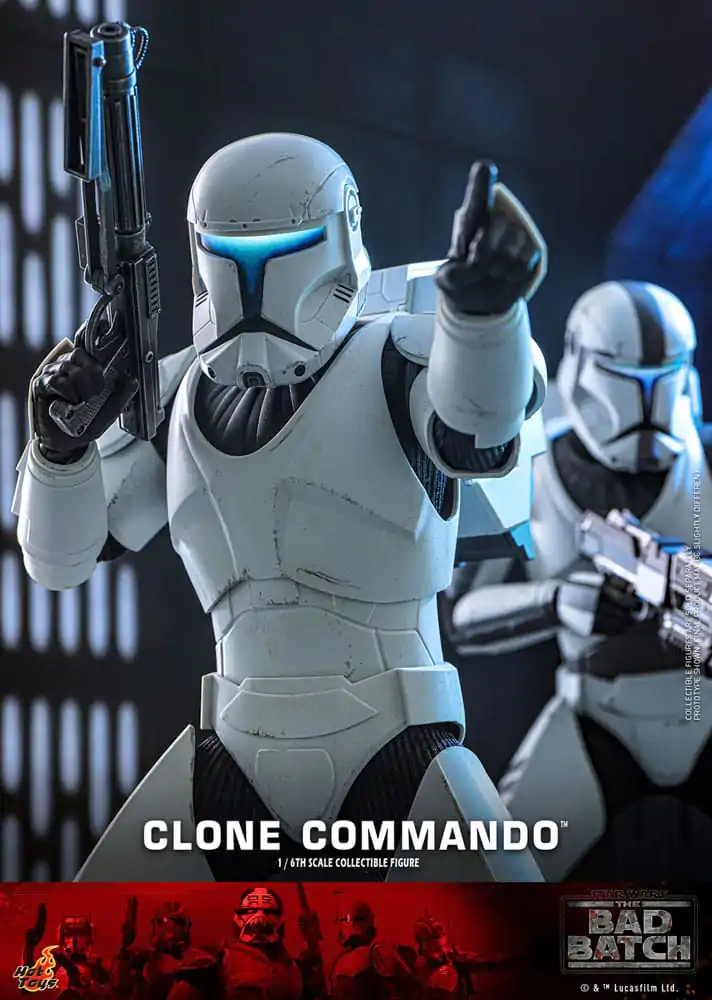 Star Wars: The Bad Batch 1/6 Clone Commando akciófigura 30 cm termékfotó