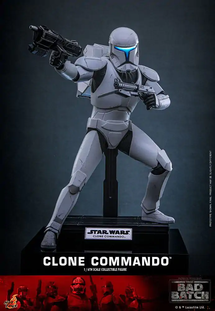 Star Wars: The Bad Batch 1/6 Clone Commando akciófigura 30 cm termékfotó