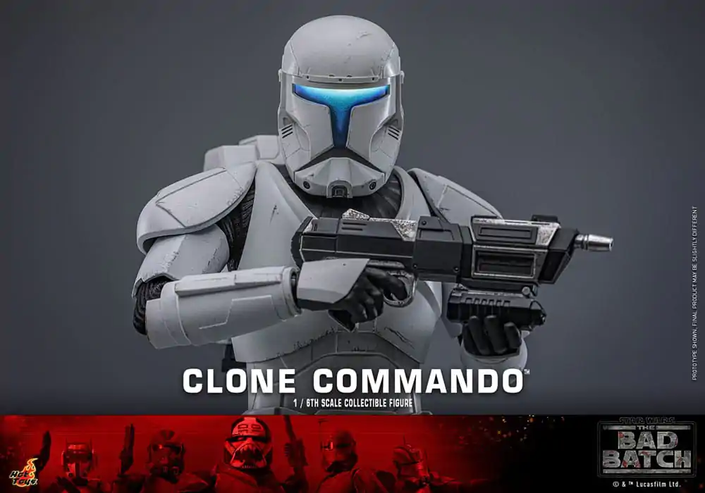 Star Wars: The Bad Batch 1/6 Clone Commando akciófigura 30 cm termékfotó