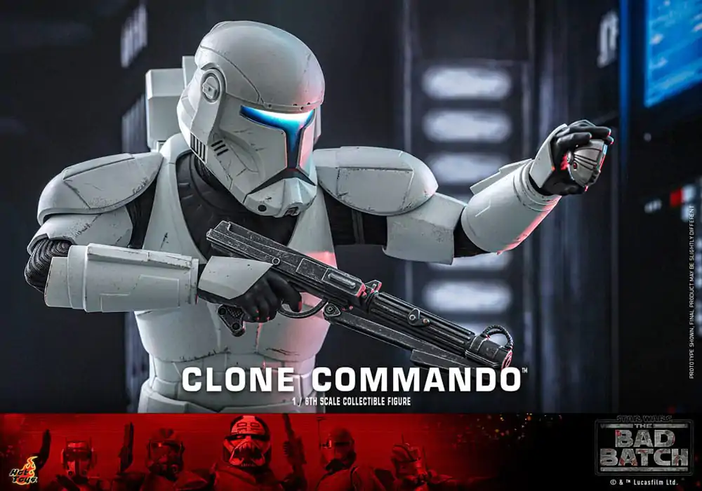 Star Wars: The Bad Batch 1/6 Clone Commando akciófigura 30 cm termékfotó