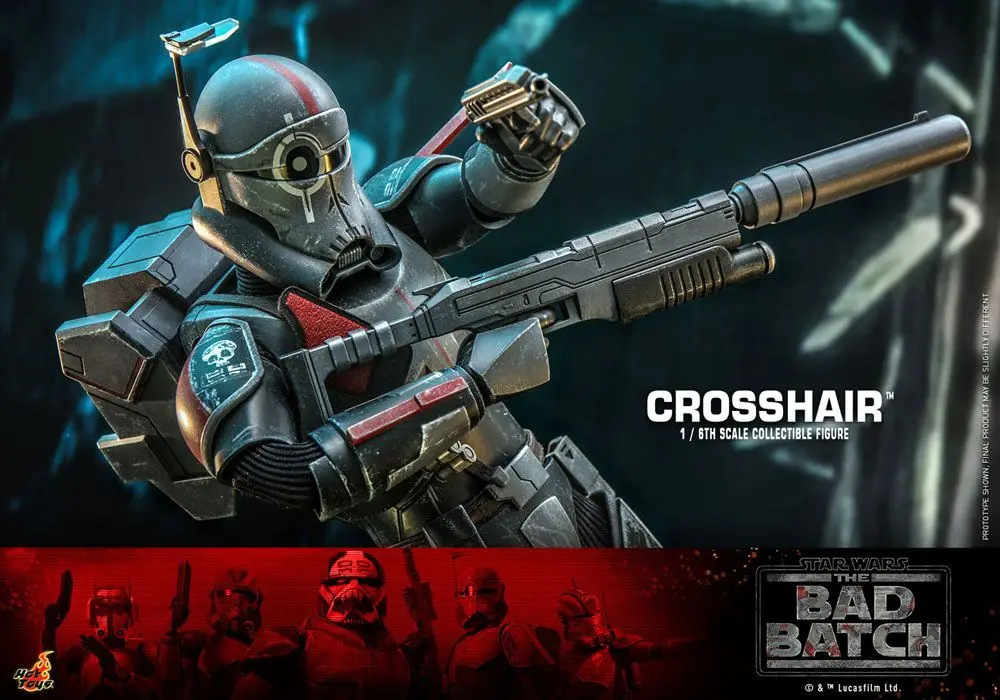 Star Wars: The Bad Batch 1/6 Crosshair akciófigura 30 cm termékfotó