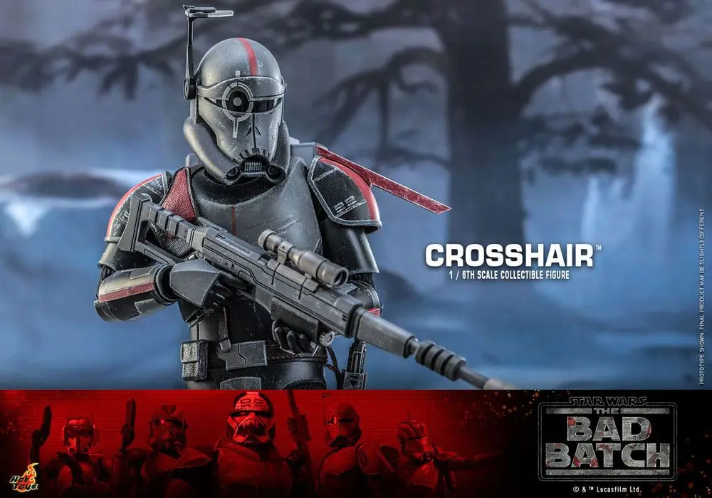 Star Wars: The Bad Batch 1/6 Crosshair akciófigura 30 cm termékfotó