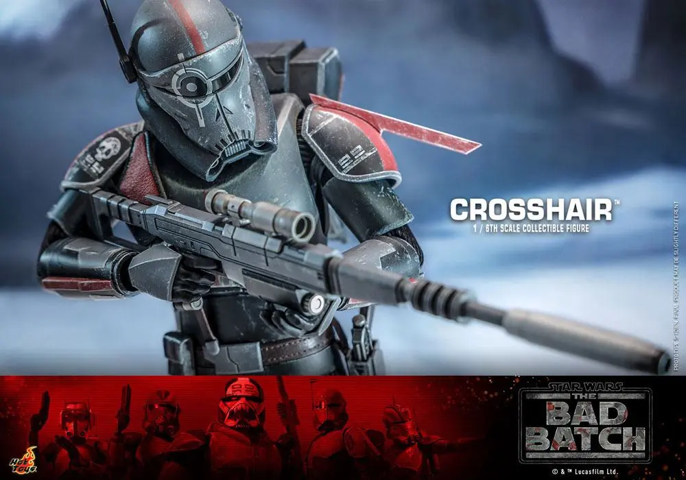 Star Wars: The Bad Batch 1/6 Crosshair akciófigura 30 cm termékfotó