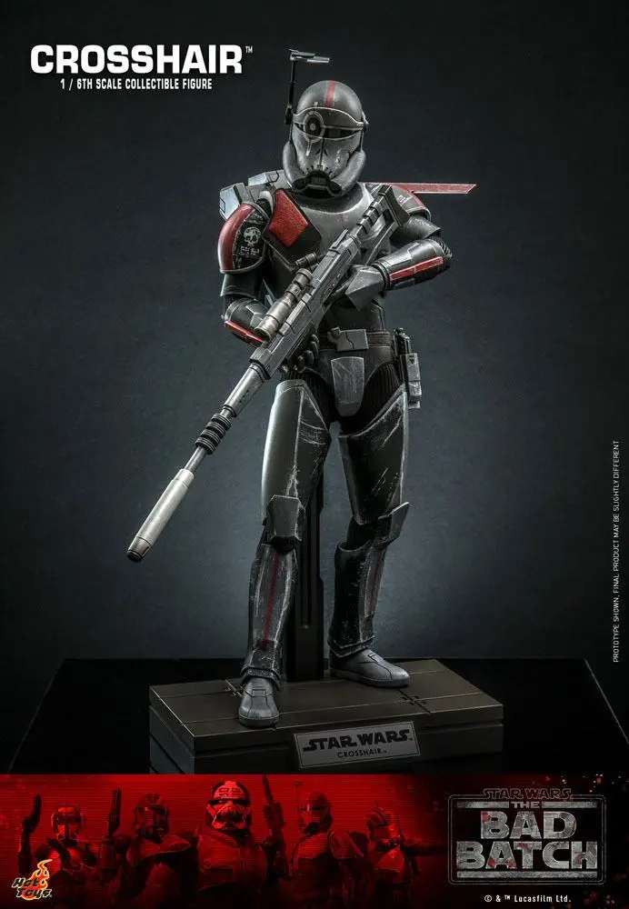Star Wars: The Bad Batch 1/6 Crosshair akciófigura 30 cm termékfotó