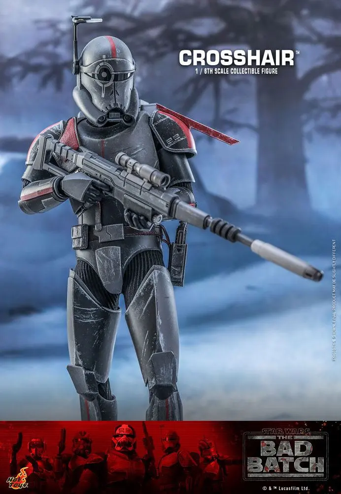 Star Wars: The Bad Batch 1/6 Crosshair akciófigura 30 cm termékfotó