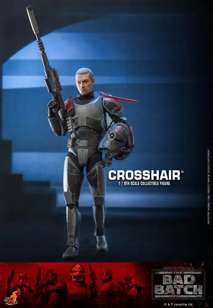 Star Wars: The Bad Batch 1/6 Crosshair akciófigura 30 cm termékfotó