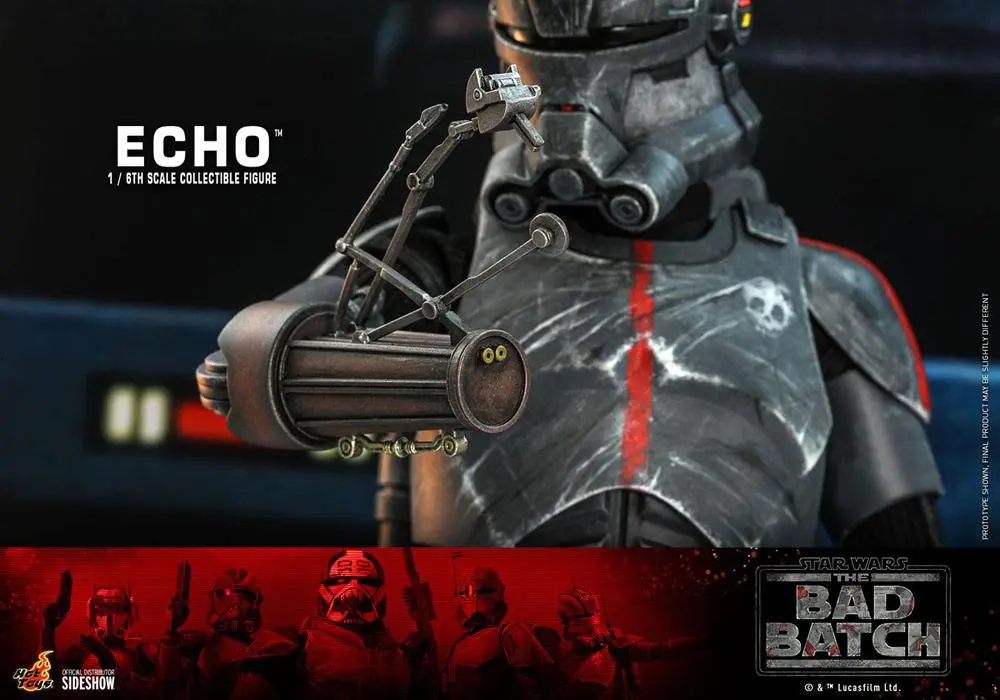 Star Wars The Bad Batch 1/6 Echo akciófigura 29 cm termékfotó