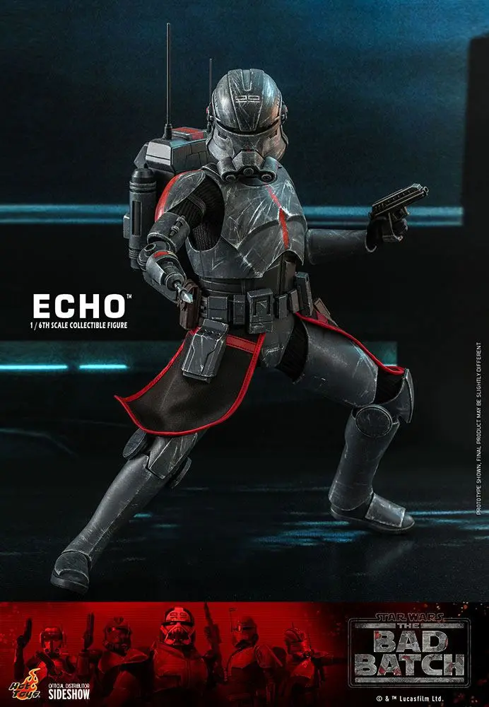 Star Wars The Bad Batch 1/6 Echo akciófigura 29 cm termékfotó