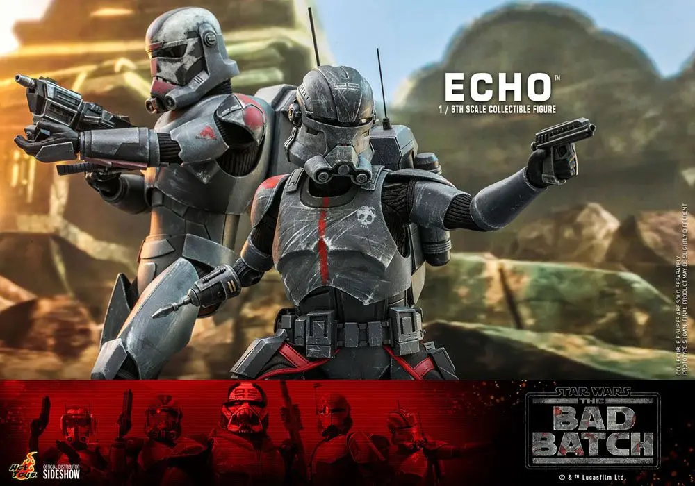 Star Wars The Bad Batch 1/6 Echo akciófigura 29 cm termékfotó