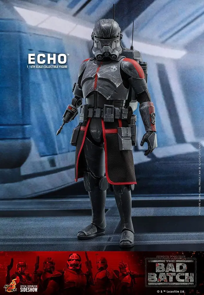 Star Wars The Bad Batch 1/6 Echo akciófigura 29 cm termékfotó