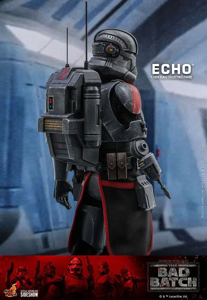 Star Wars The Bad Batch 1/6 Echo akciófigura 29 cm termékfotó