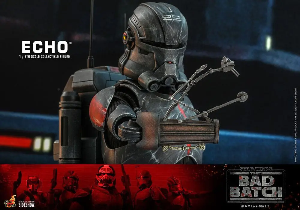 Star Wars The Bad Batch 1/6 Echo akciófigura 29 cm termékfotó