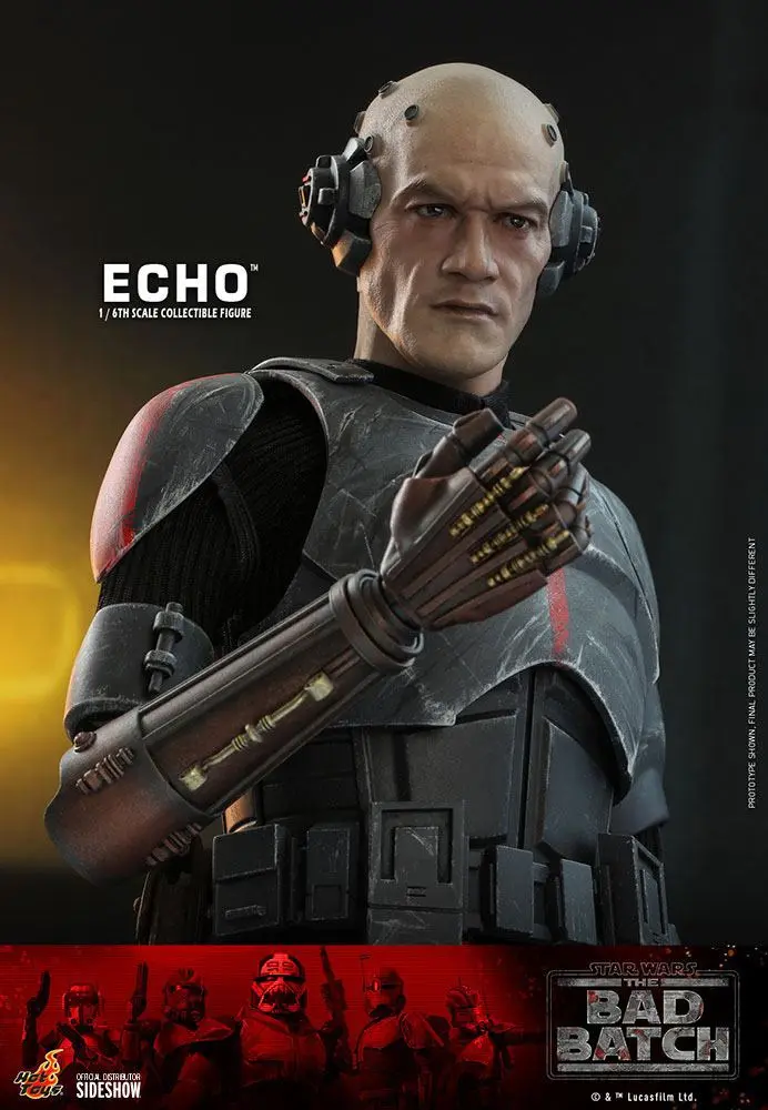 Star Wars The Bad Batch 1/6 Echo akciófigura 29 cm termékfotó