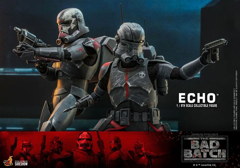 Star Wars The Bad Batch 1/6 Echo akciófigura 29 cm termékfotó