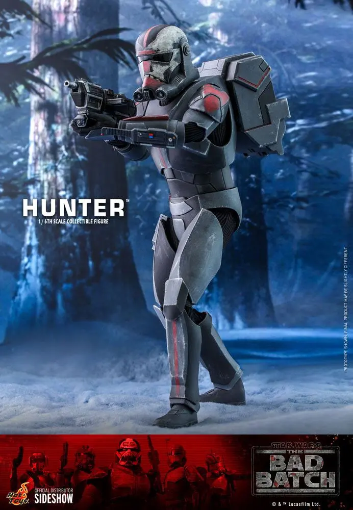 Star Wars: The Bad Batch 1/6 Hunter akciófigura 30 cm termékfotó