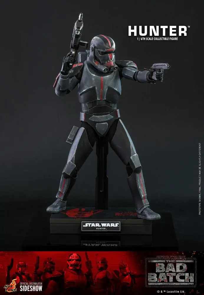 Star Wars: The Bad Batch 1/6 Hunter akciófigura 30 cm termékfotó