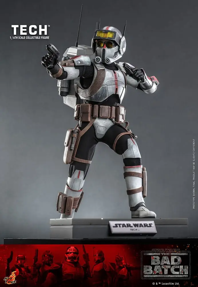 Star Wars: The Bad Batch 1/6 Tech akciófigura 31 cm termékfotó