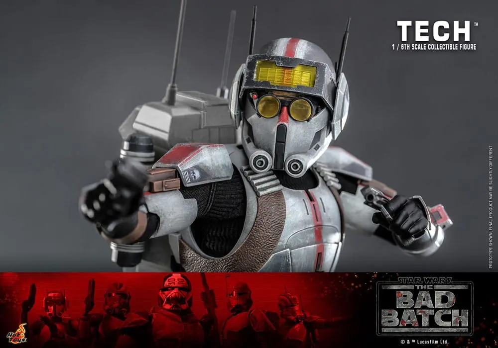 Star Wars: The Bad Batch 1/6 Tech akciófigura 31 cm termékfotó