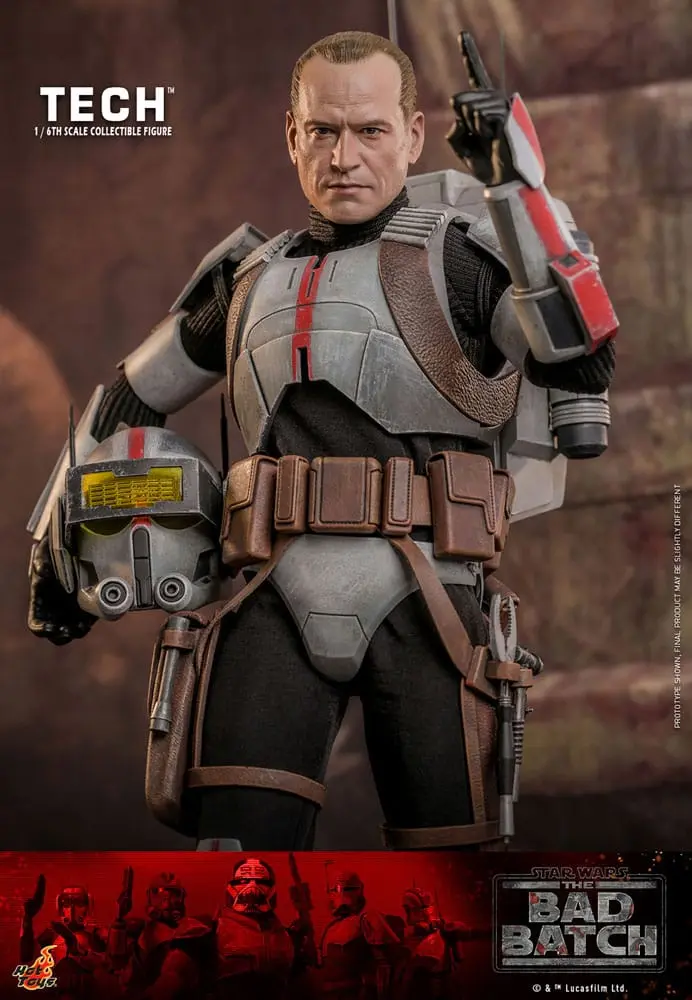 Star Wars: The Bad Batch 1/6 Tech akciófigura 31 cm termékfotó