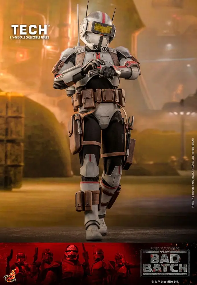 Star Wars: The Bad Batch 1/6 Tech akciófigura 31 cm termékfotó
