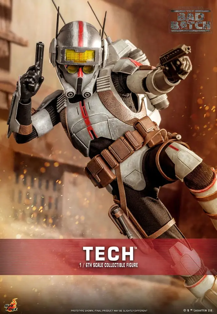 Star Wars: The Bad Batch 1/6 Tech akciófigura 31 cm termékfotó