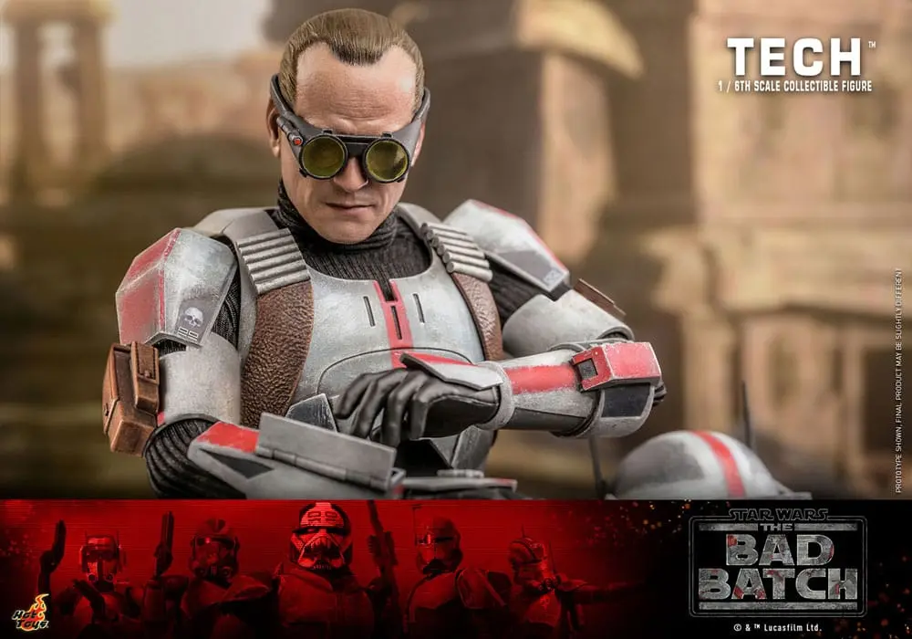 Star Wars: The Bad Batch 1/6 Tech akciófigura 31 cm termékfotó