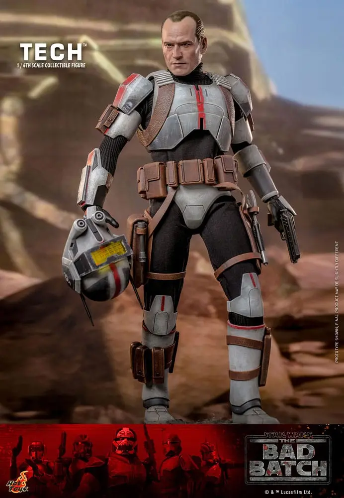 Star Wars: The Bad Batch 1/6 Tech akciófigura 31 cm termékfotó