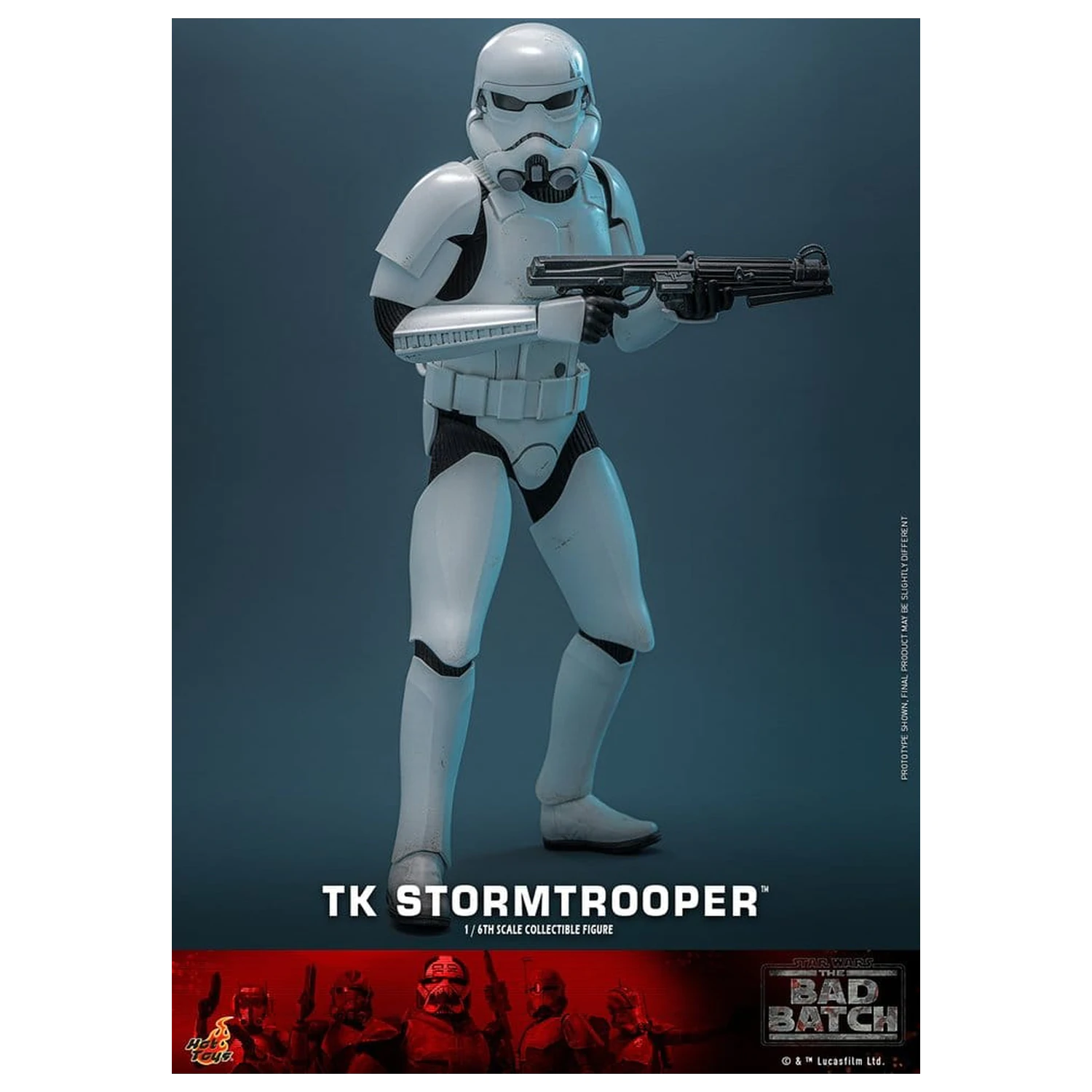 Star Wars: The Bad Batch 1/6 TK Stormtrooper akciófigura 30 cm termékfotó