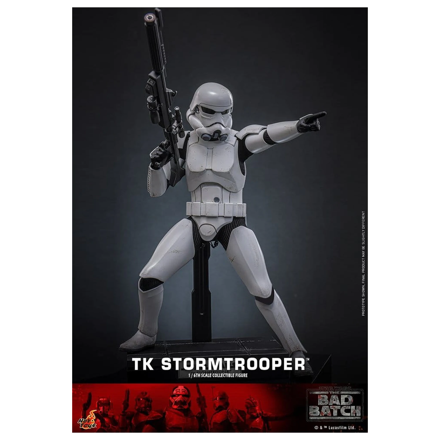 Star Wars: The Bad Batch 1/6 TK Stormtrooper akciófigura 30 cm termékfotó