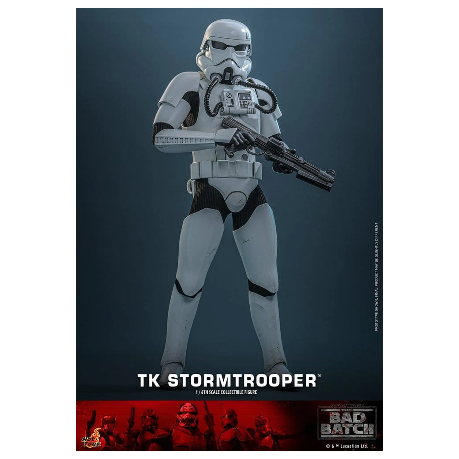 Star Wars: The Bad Batch 1/6 TK Stormtrooper akciófigura 30 cm termékfotó