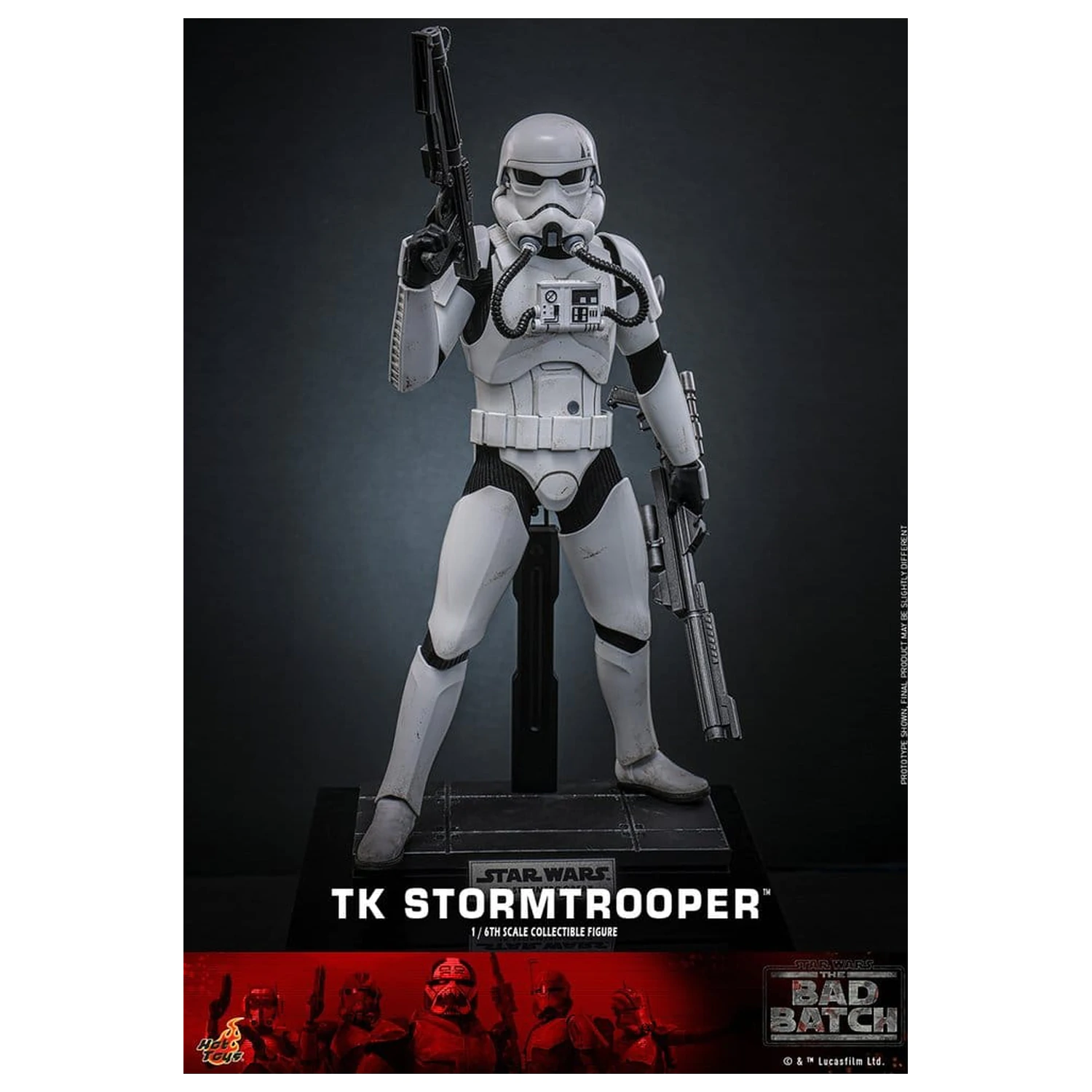 Star Wars: The Bad Batch 1/6 TK Stormtrooper akciófigura 30 cm termékfotó