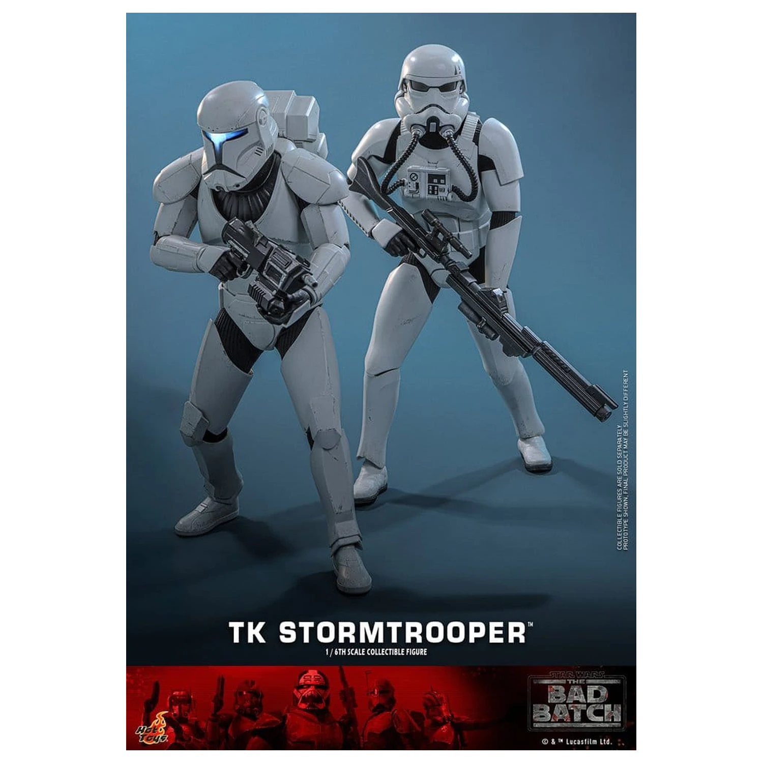 Star Wars: The Bad Batch 1/6 TK Stormtrooper akciófigura 30 cm termékfotó