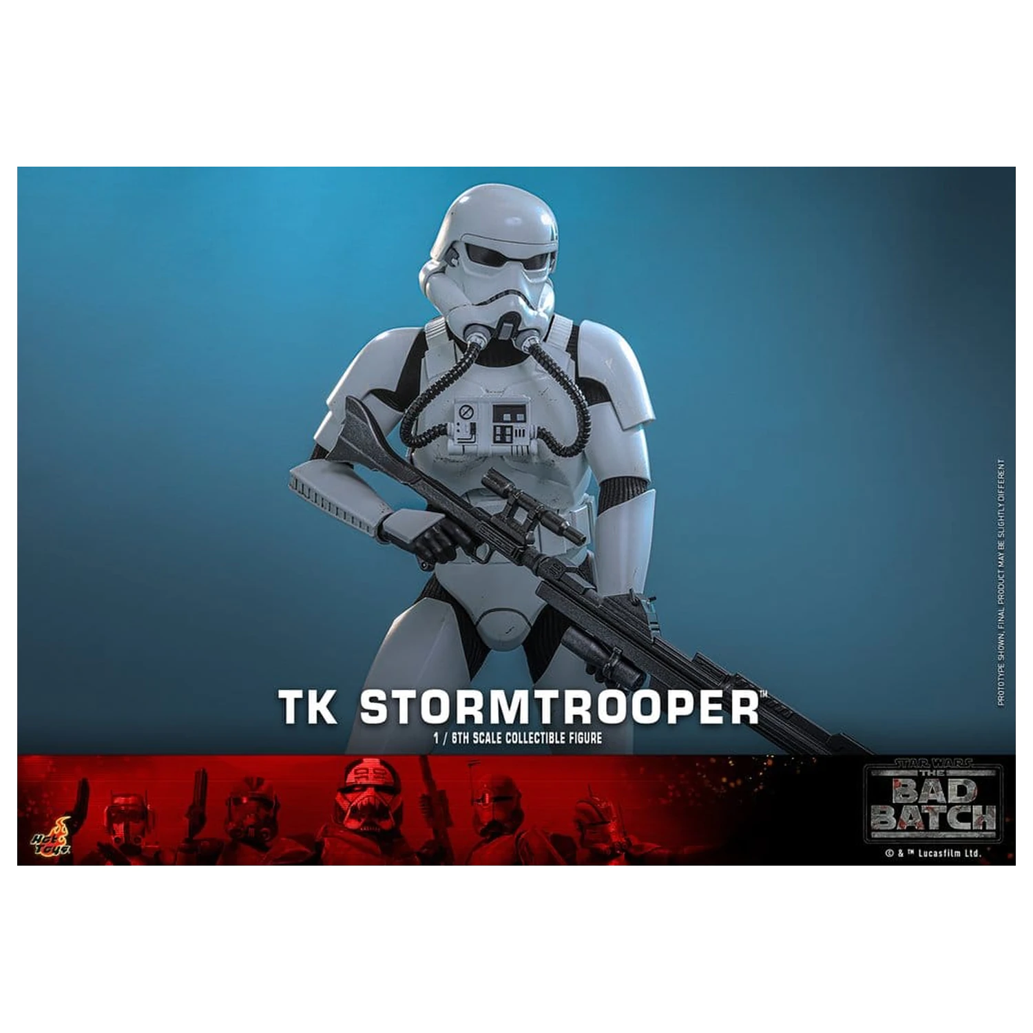 Star Wars: The Bad Batch 1/6 TK Stormtrooper akciófigura 30 cm termékfotó