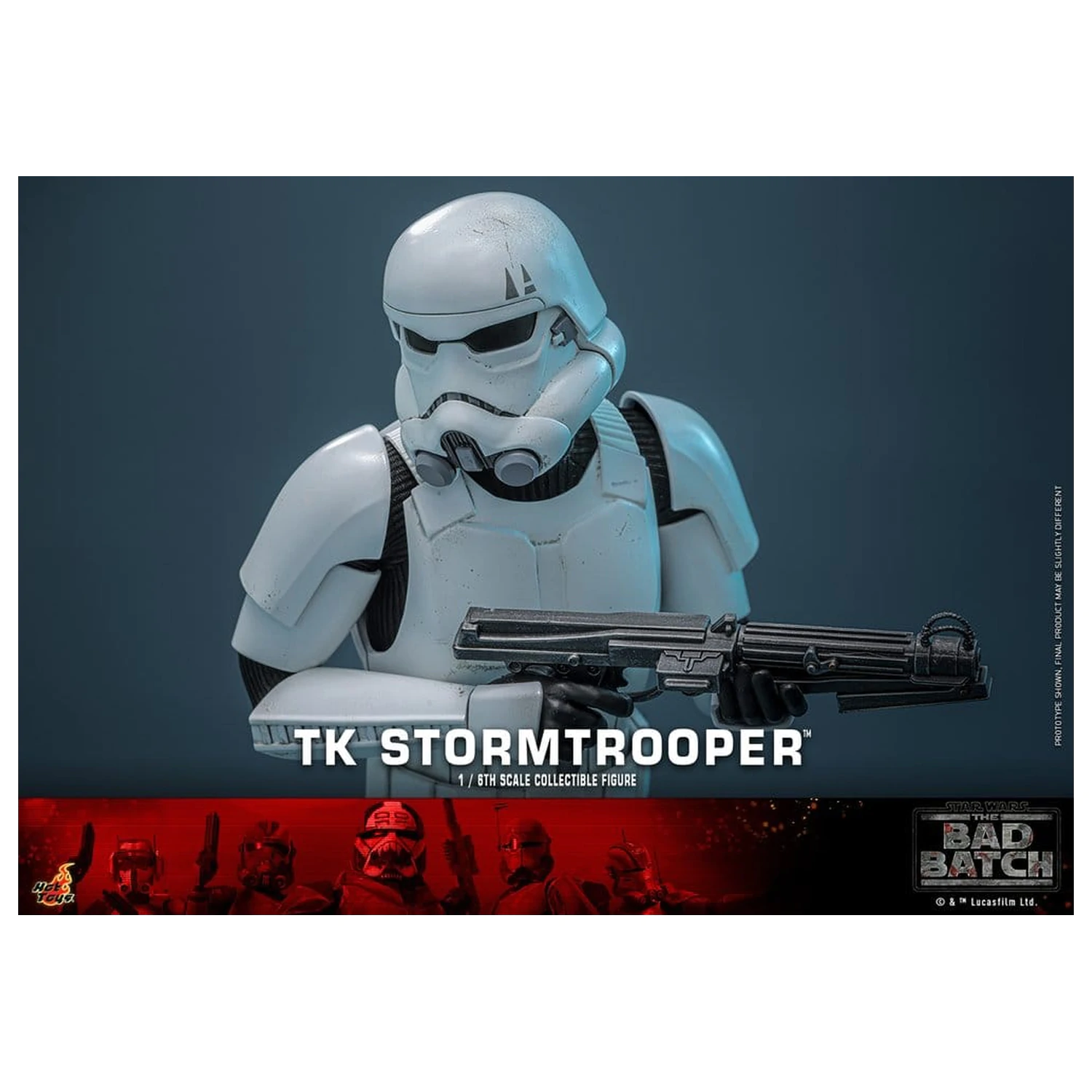 Star Wars: The Bad Batch 1/6 TK Stormtrooper akciófigura 30 cm termékfotó