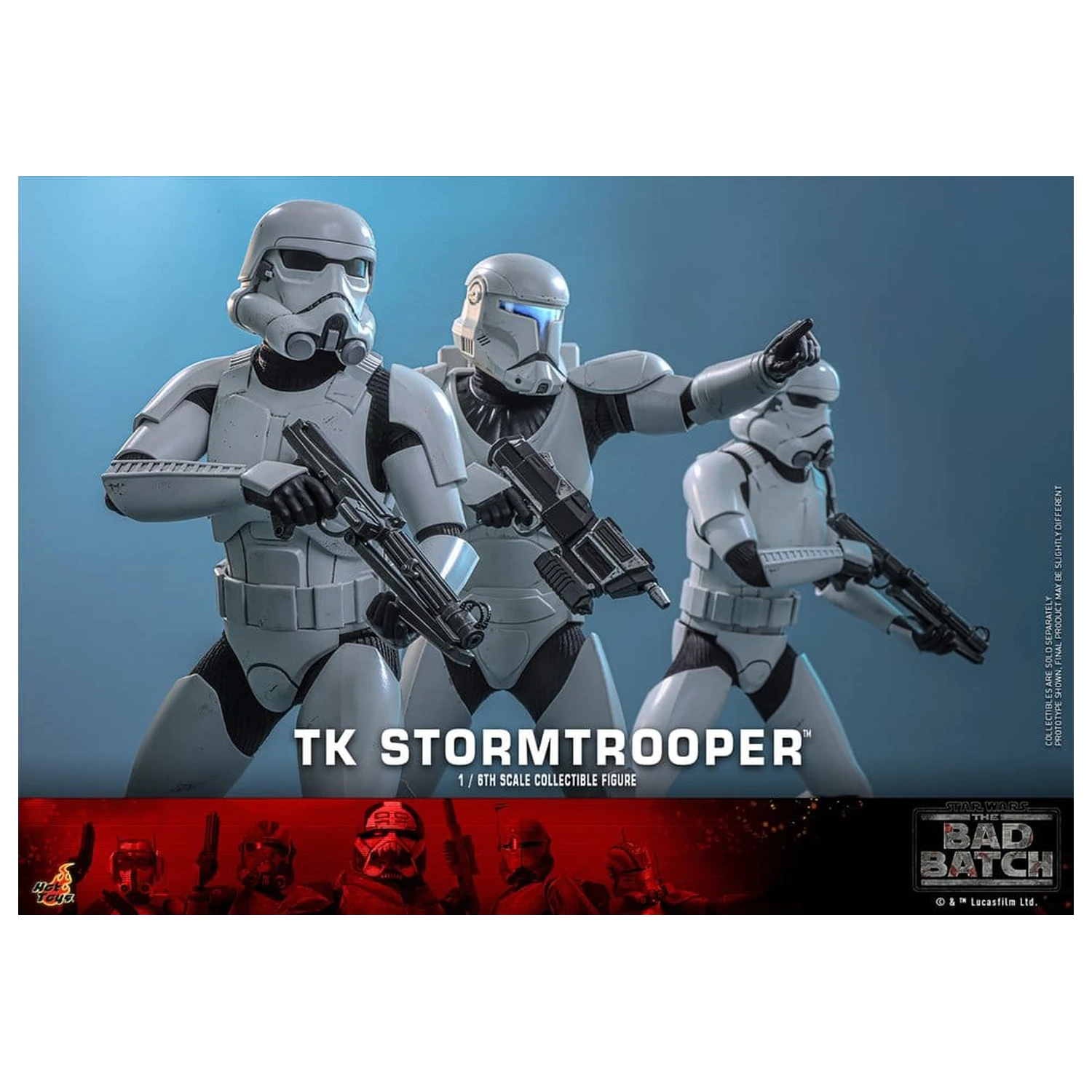 Star Wars: The Bad Batch 1/6 TK Stormtrooper akciófigura 30 cm termékfotó