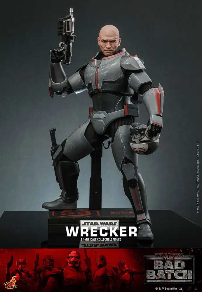 Star Wars: The Bad Batch akciófigura 1/6 Wrecker 33 cm termékfotó