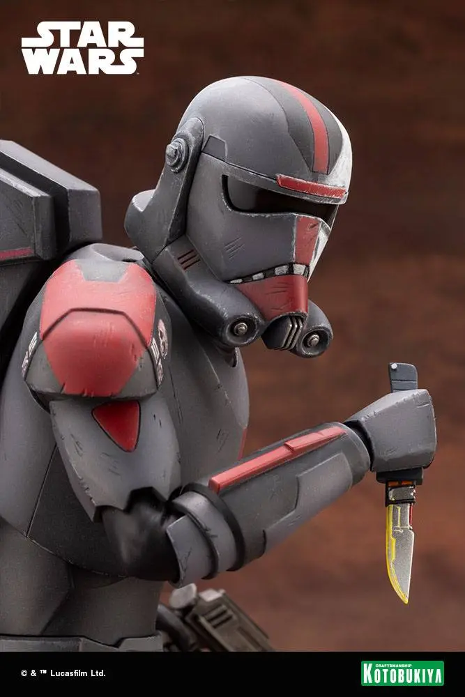 Star Wars The Bad Batch ARTFX 1/7 Hunter PVC szobor figura 25 cm termékfotó