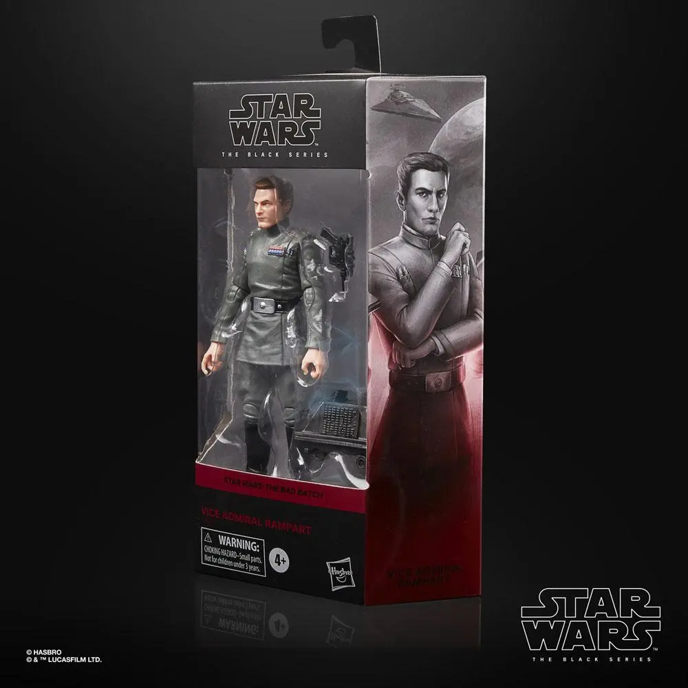Star Wars The Bad Batch Black Series 2021 Vice Admiral Rampart akciófigura 15 cm termékfotó