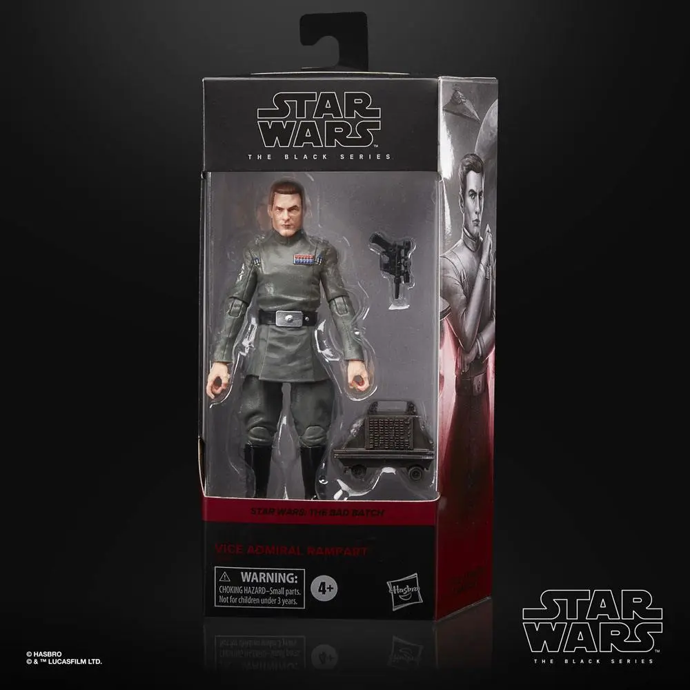 Star Wars The Bad Batch Black Series 2021 Vice Admiral Rampart akciófigura 15 cm termékfotó