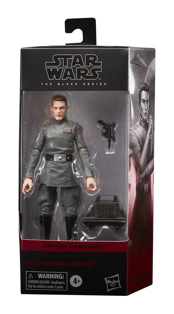 Star Wars The Bad Batch Black Series 2021 Vice Admiral Rampart akciófigura 15 cm termékfotó