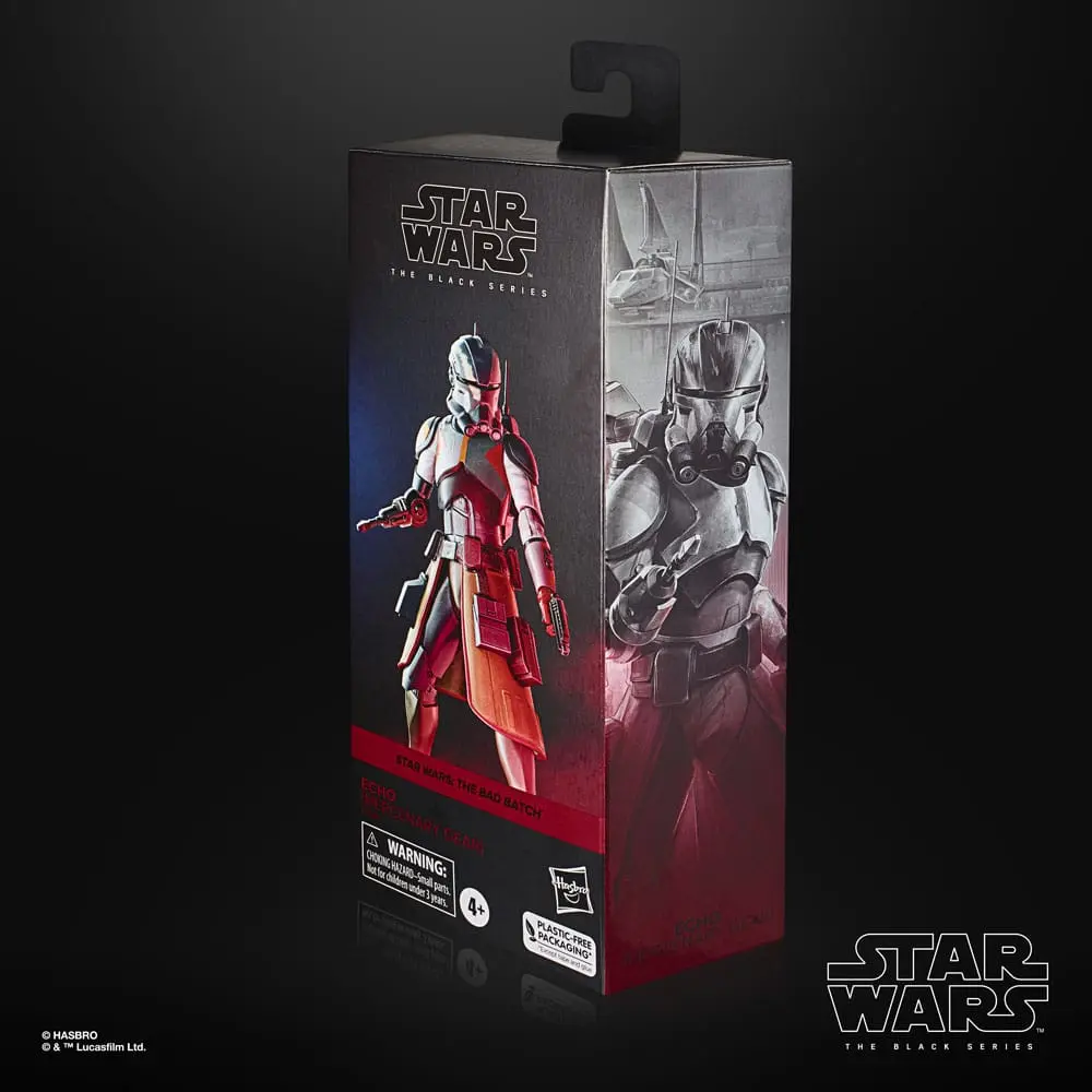 Star Wars: The Bad Batch Black Series Echo (Mercenary Gear) akciófigura 15 cm termékfotó