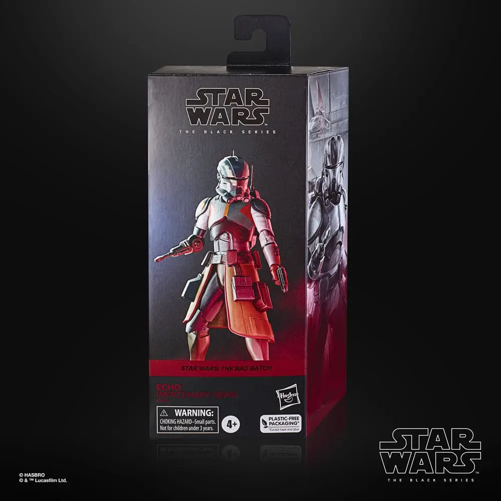 Star Wars: The Bad Batch Black Series Echo (Mercenary Gear) akciófigura 15 cm termékfotó