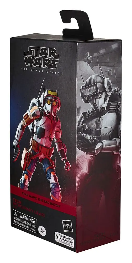 Star Wars: The Bad Batch Black Series Tech (Mercenary Gear) akciófigura 15 cm termékfotó