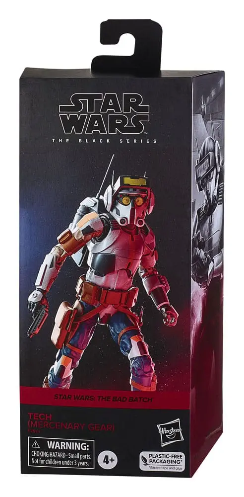 Star Wars: The Bad Batch Black Series Tech (Mercenary Gear) akciófigura 15 cm termékfotó